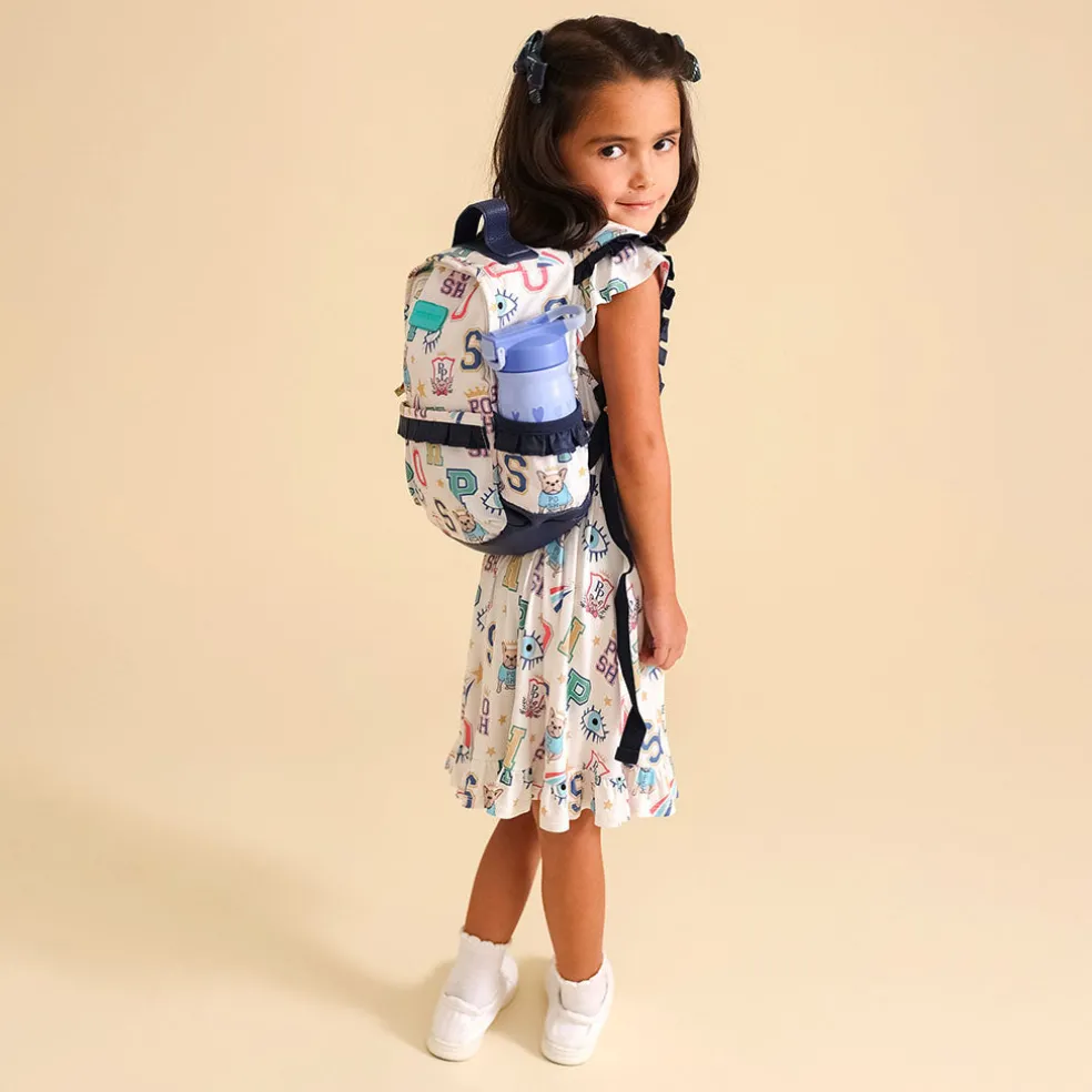 Ruffled Mini Backpack