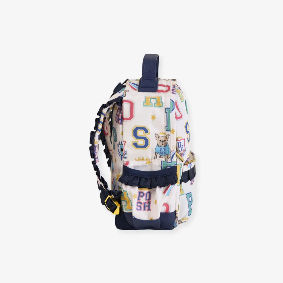 Ruffled Mini Backpack