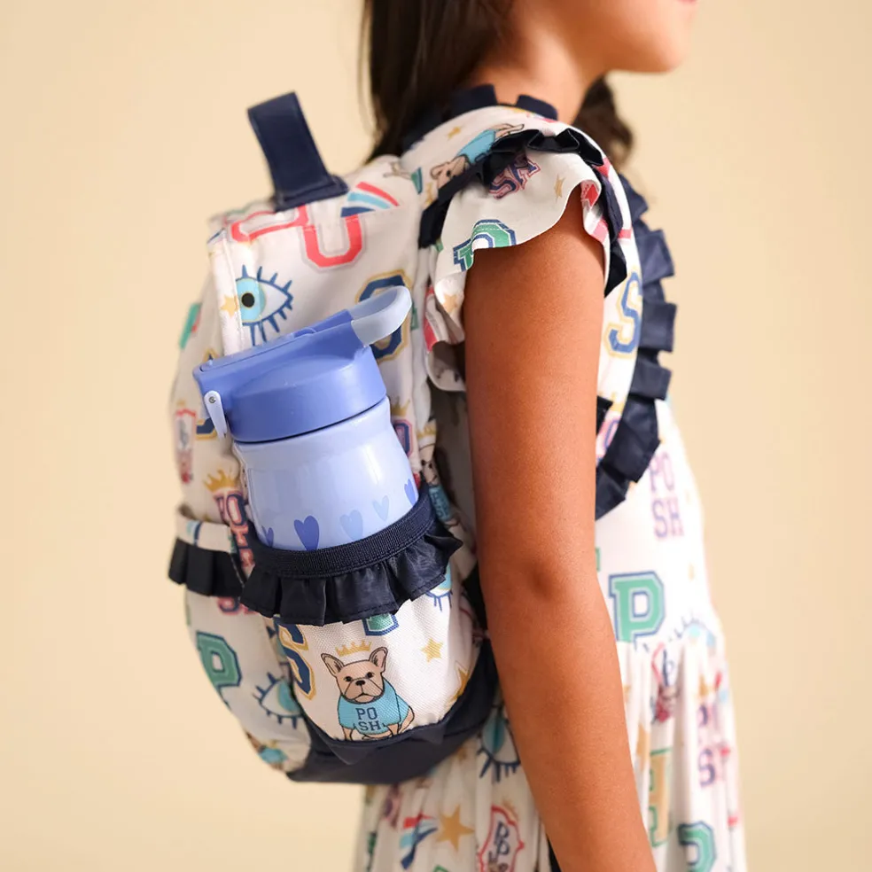 Ruffled Mini Backpack