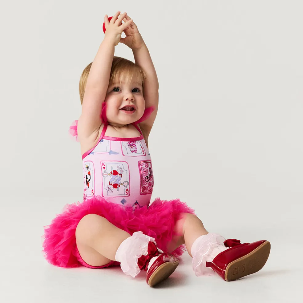 Ruffled Tulle Bodysuit