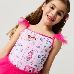 Ruffled Tulle Cami