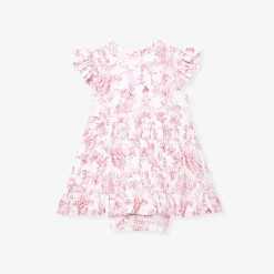 Ruffled Twirl Bodysuit Dress
