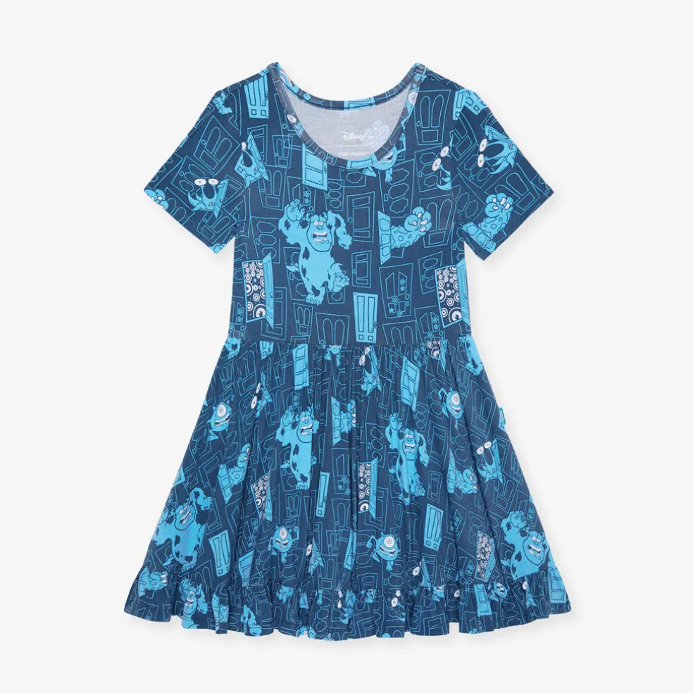 Ruffled Twirl Dress