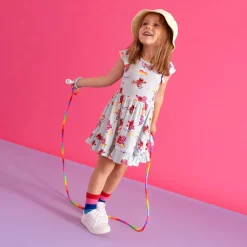 Ruffled Twirl Dress