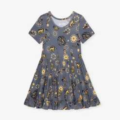 Ruffled Twirl Dress