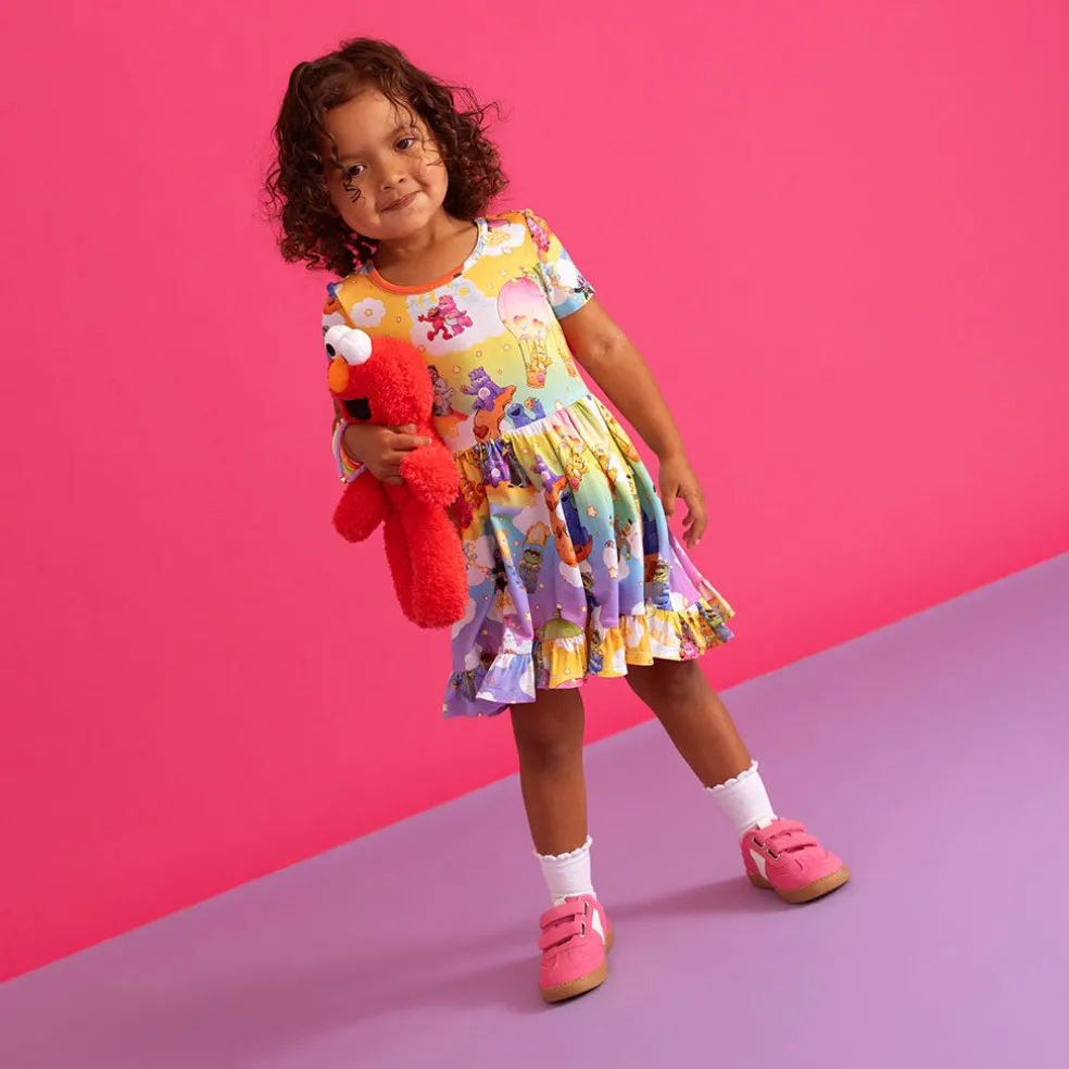 Ruffled Twirl Dress