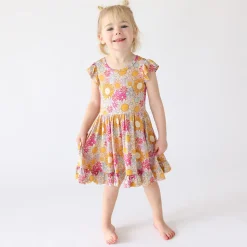 Ruffled Twirl Dress