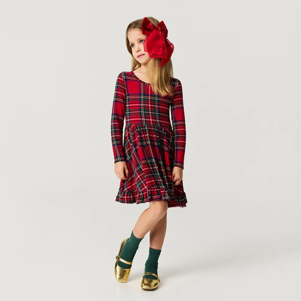 Ruffled Twirl Dress