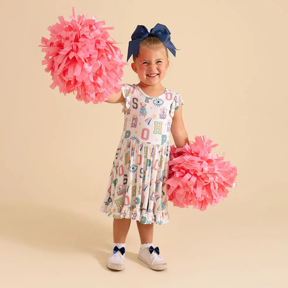 Ruffled Twirl Dress