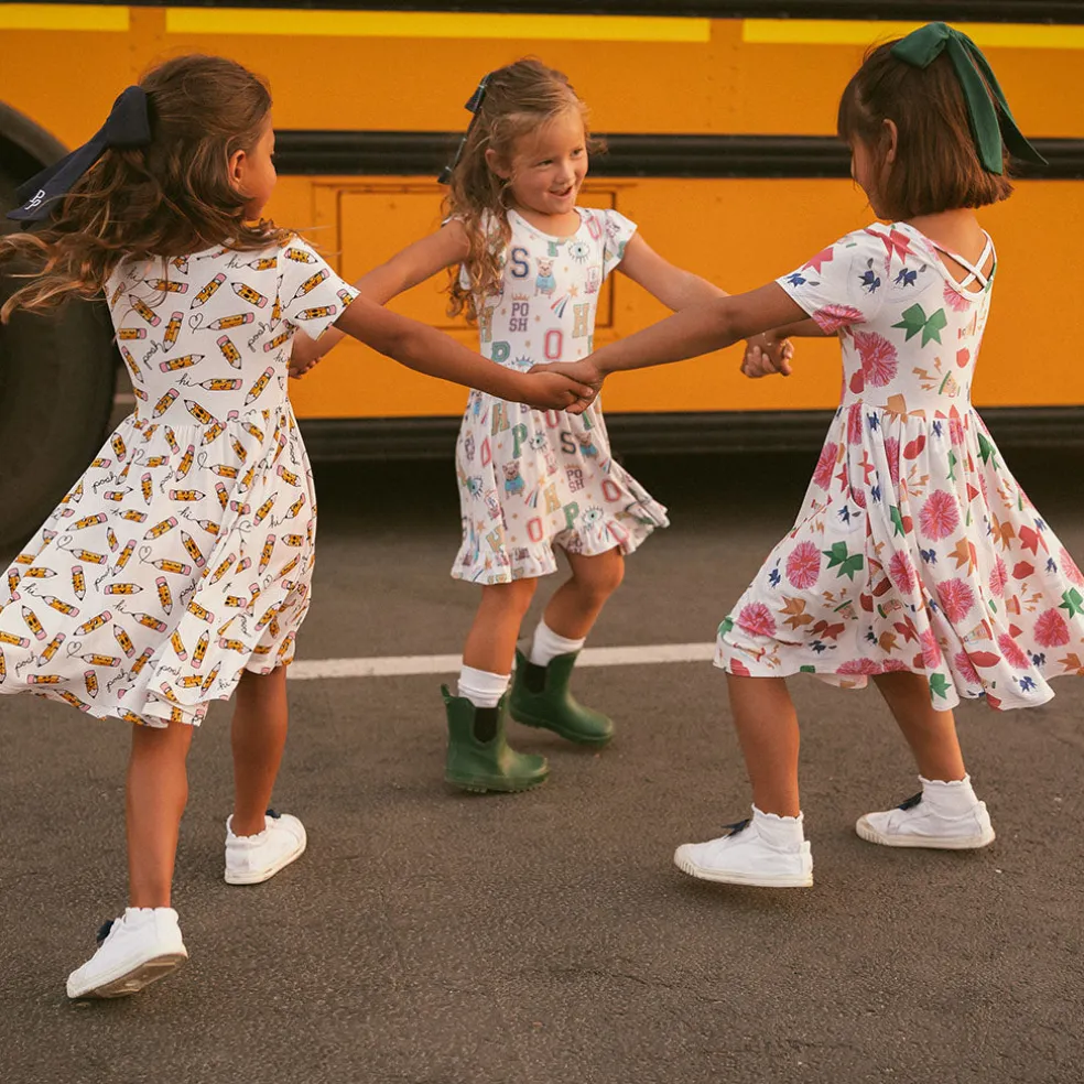 Ruffled Twirl Dress
