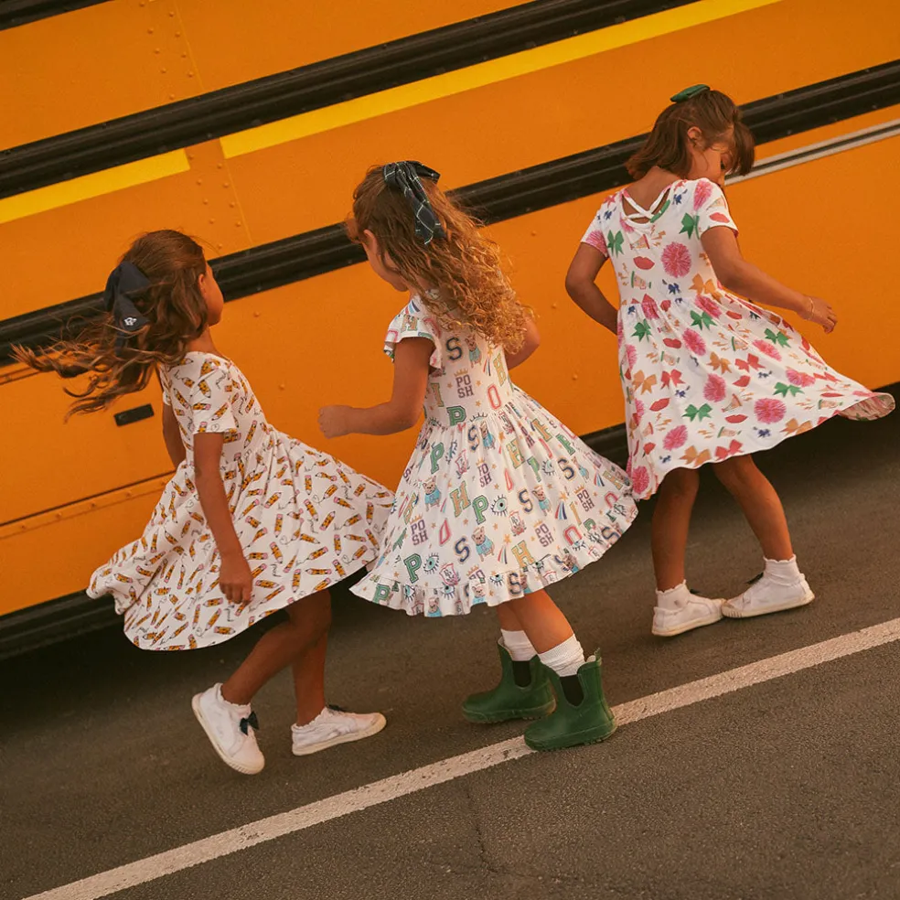 Ruffled Twirl Dress