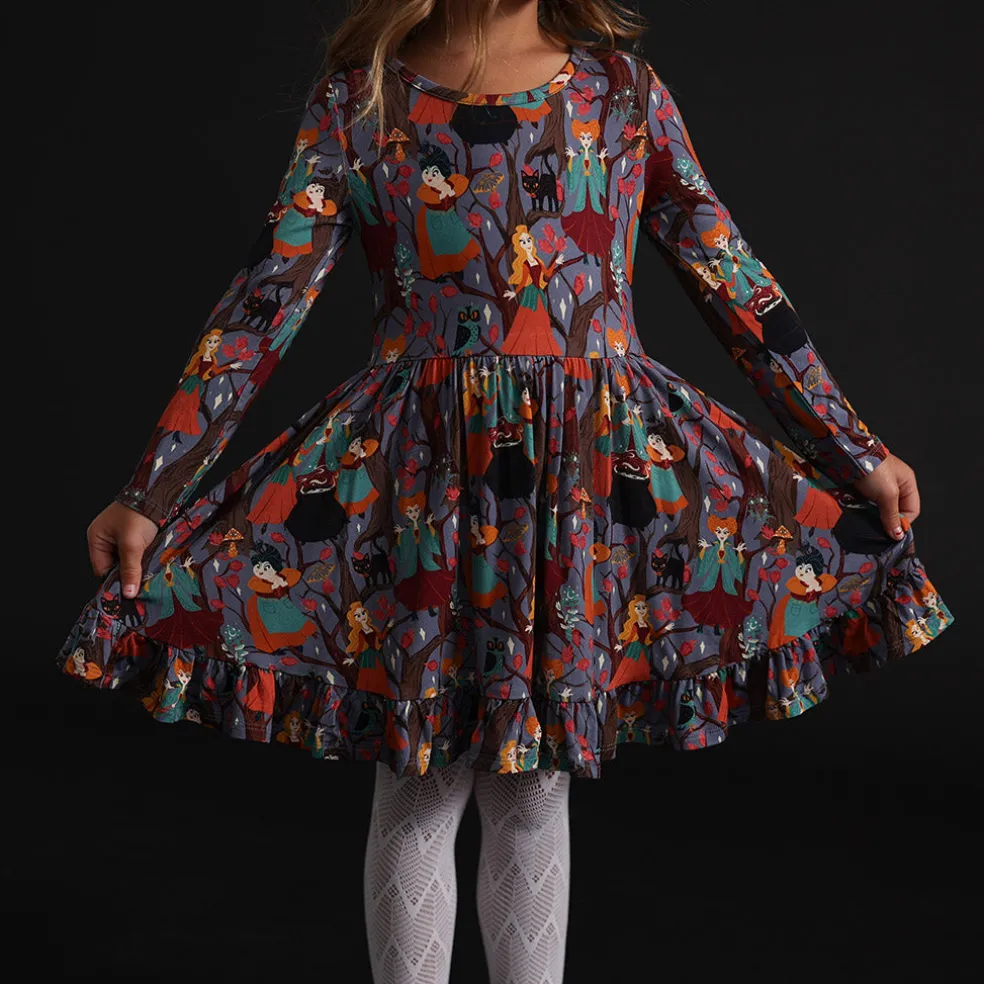 Ruffled Twirl Dress