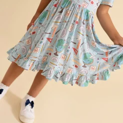 Ruffled Twirl Dress