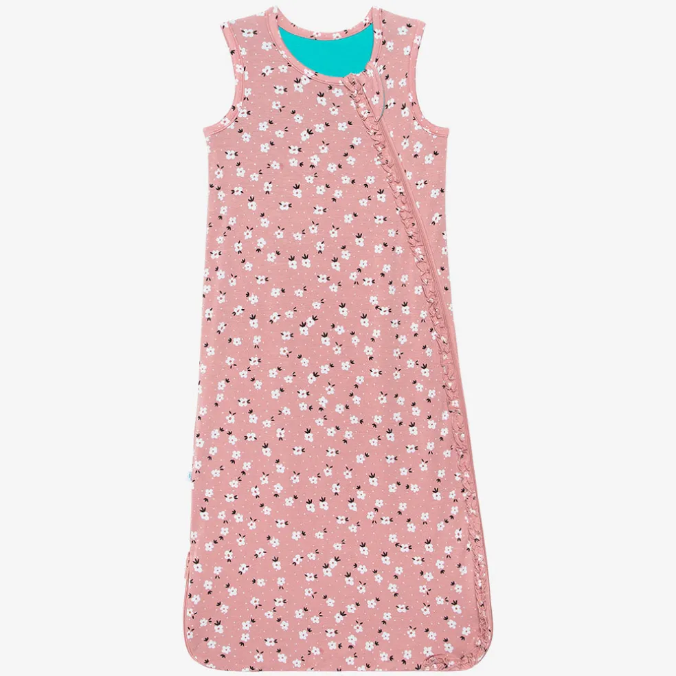 Sleeveless Ruffled Sleep Bag