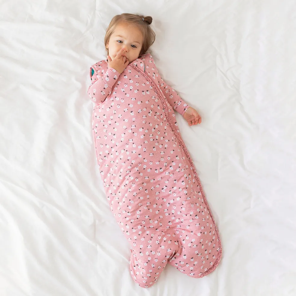 Sleeveless Ruffled Sleep Bag