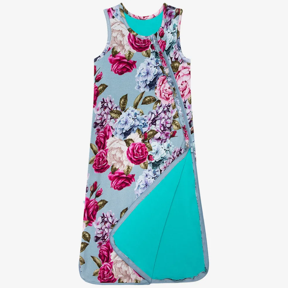Sleeveless Ruffled Sleep Bag