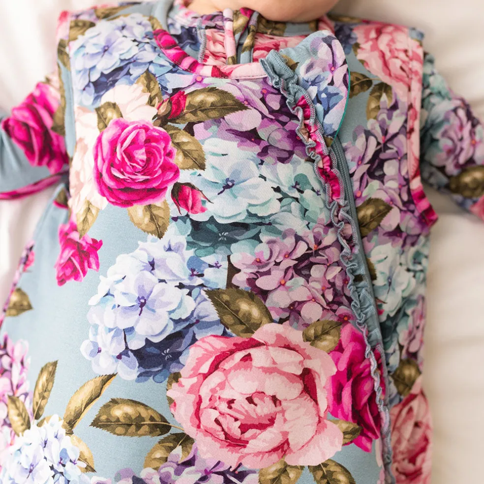 Sleeveless Ruffled Sleep Bag