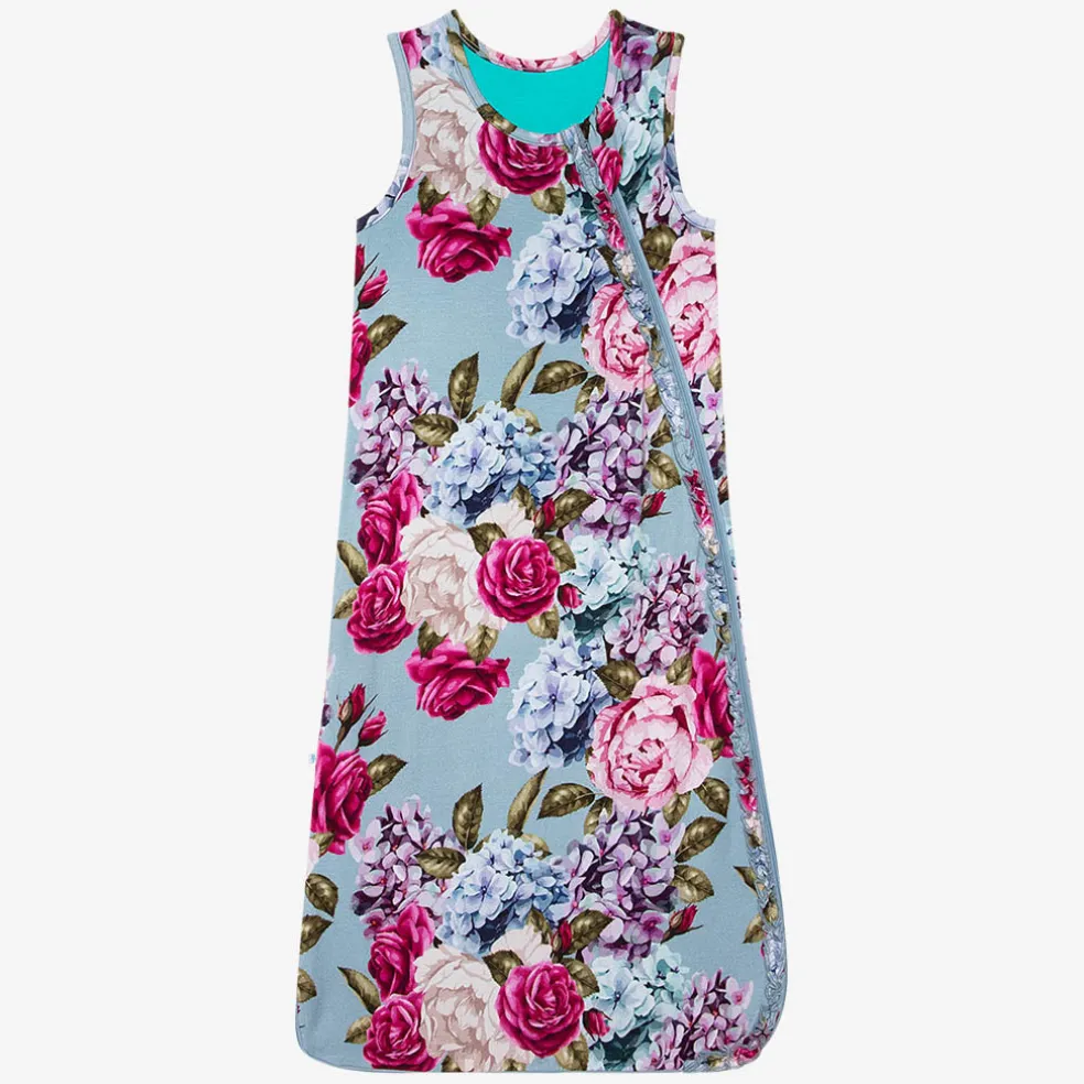 Sleeveless Ruffled Sleep Bag