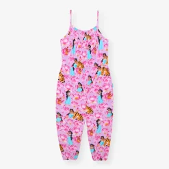 Sleeveless Smocked Jumpsuit