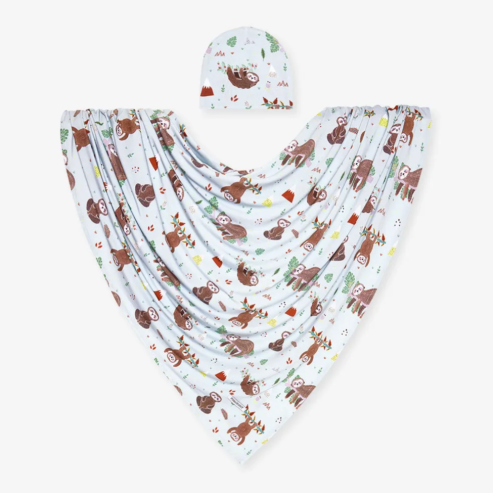 Swaddle Beanie Set