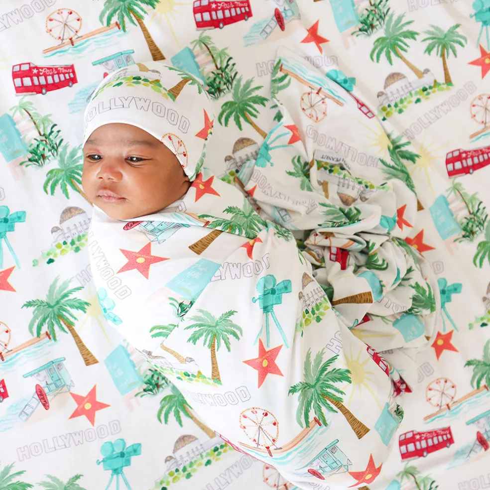 Swaddle Beanie Set