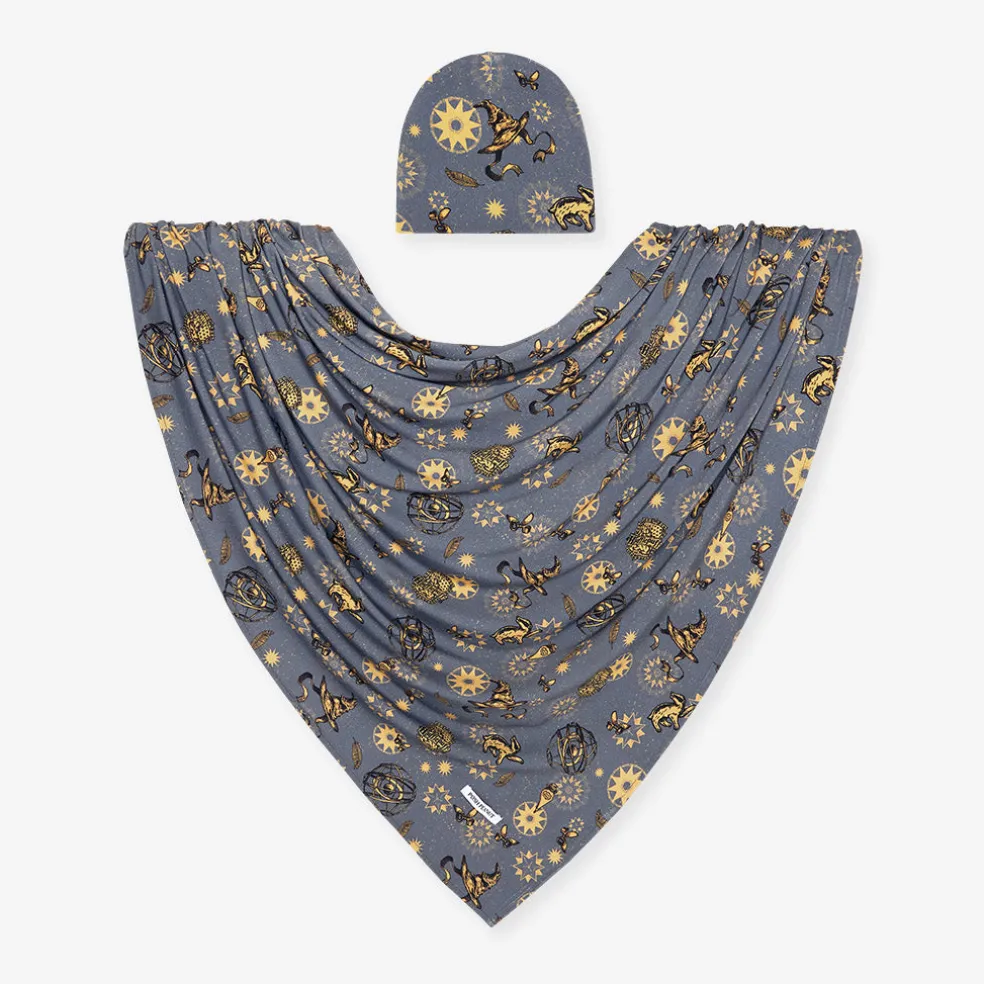 Swaddle Beanie Set