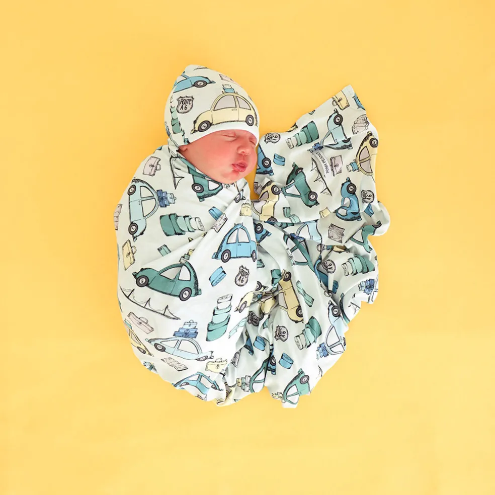 Swaddle Beanie Set