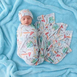 Swaddle Beanie Set