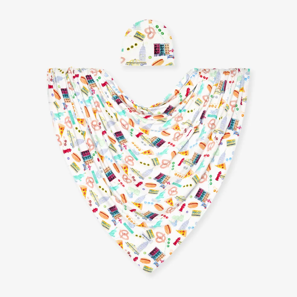 Swaddle Beanie Set