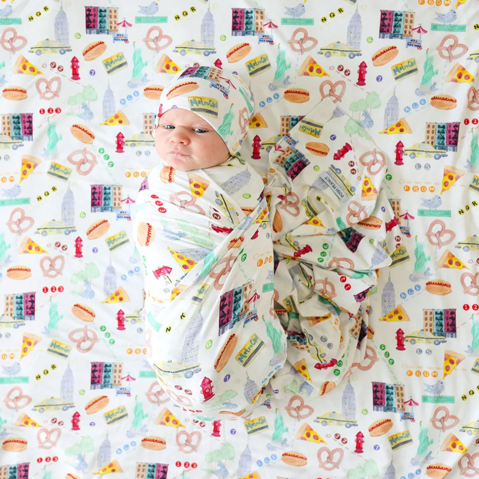 Swaddle Beanie Set