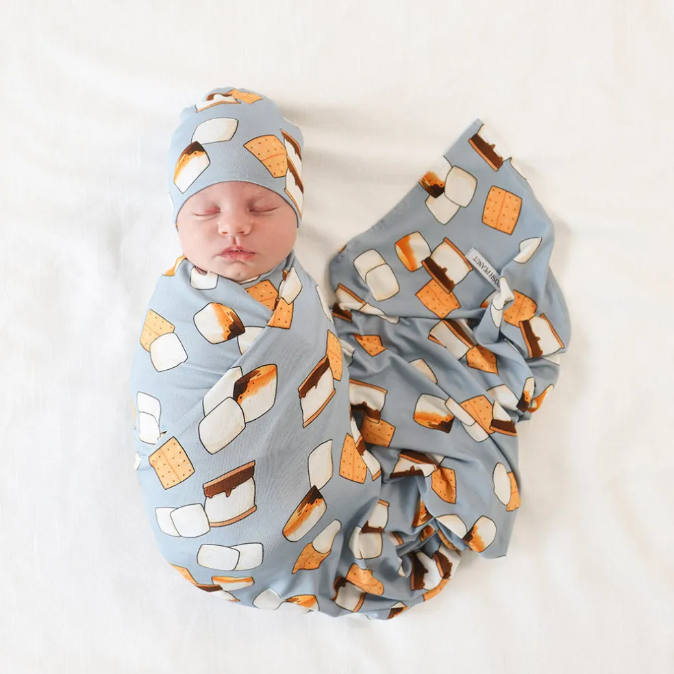 Swaddle Beanie Set