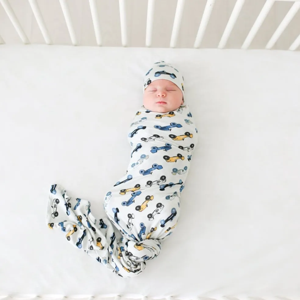 Swaddle Beanie Set