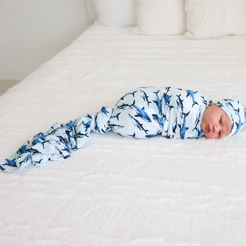 Swaddle Beanie Set