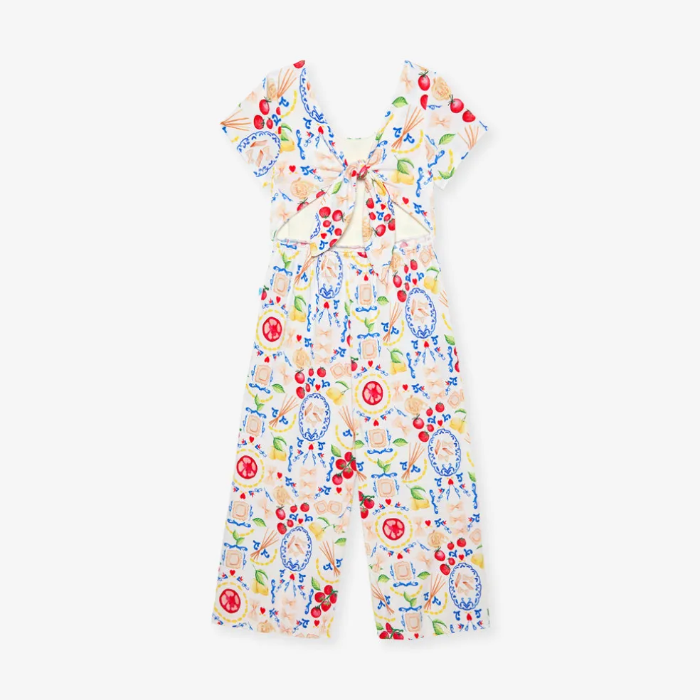 Tie Back Jumpsuit
