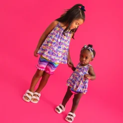 Top Ruffled Short Set