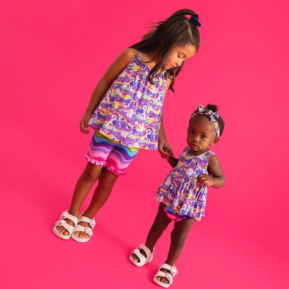 Top Ruffled Short Set
