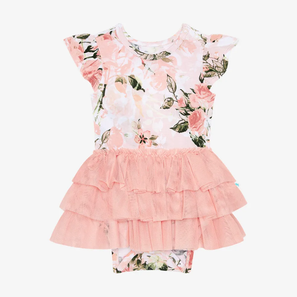 Tulle Bodysuit Dress