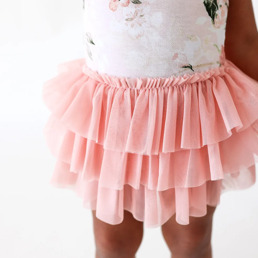 Tulle Bodysuit Dress