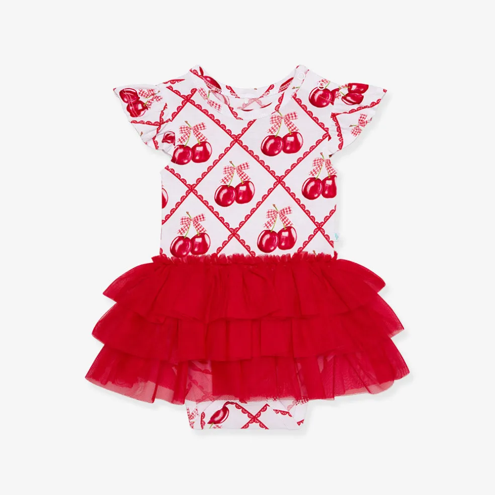 Tulle Bodysuit Dress
