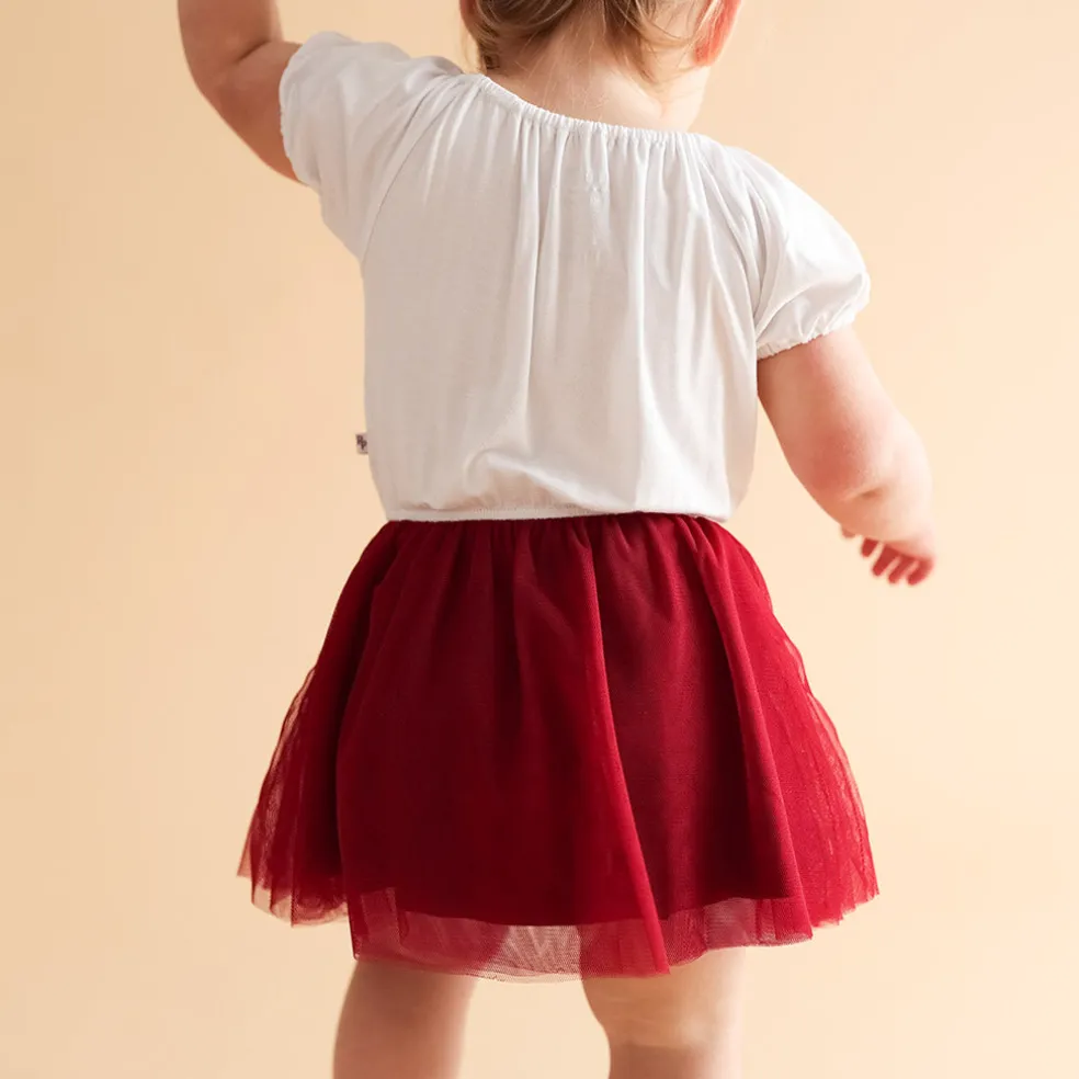 Tulle Bodysuit Dress