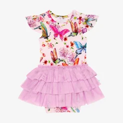 Tulle Bodysuit Dress