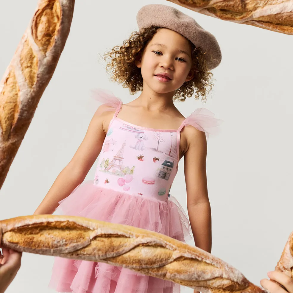 Tulle Smocked Dress