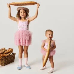 Tulle Smocked Dress
