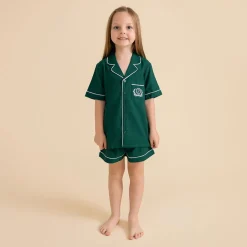Twill Pajama Short Set