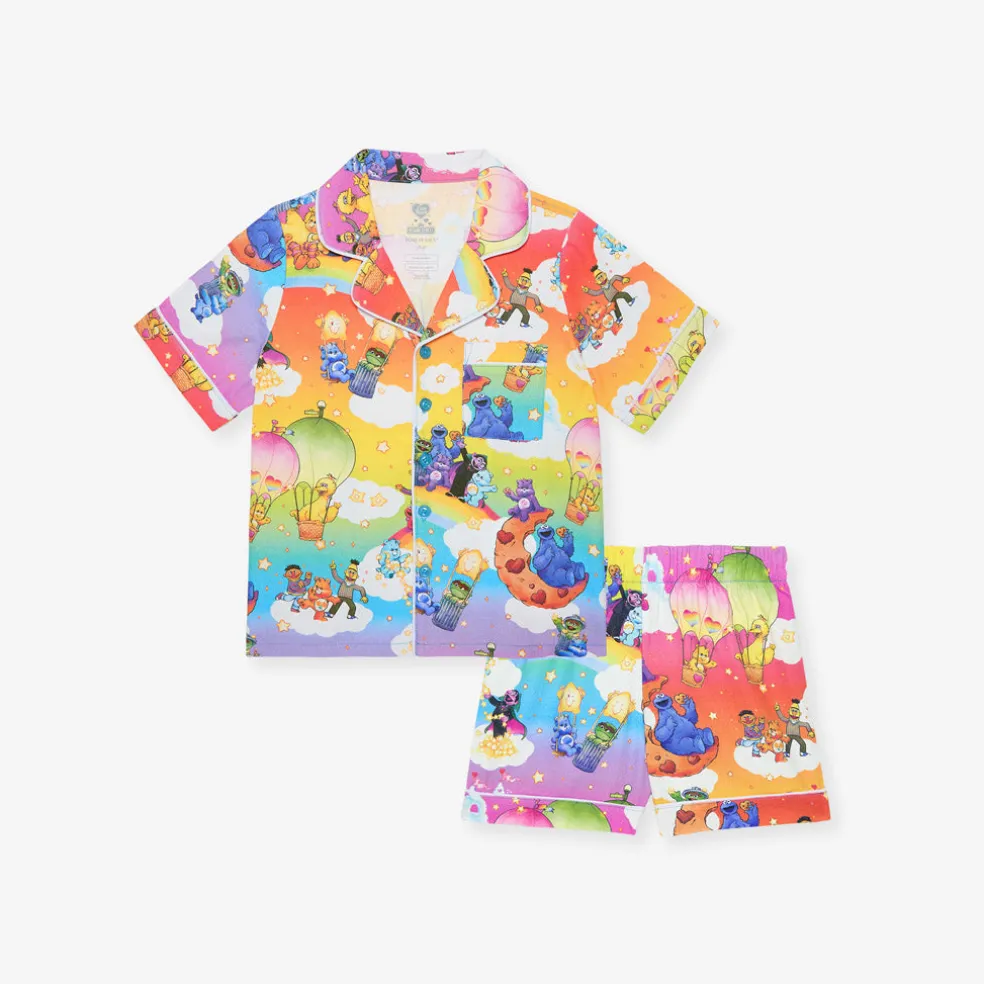 Twill Pajama Short Set