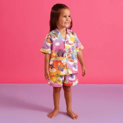 Twill Pajama Short Set