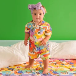 Twill Pajama Short Set