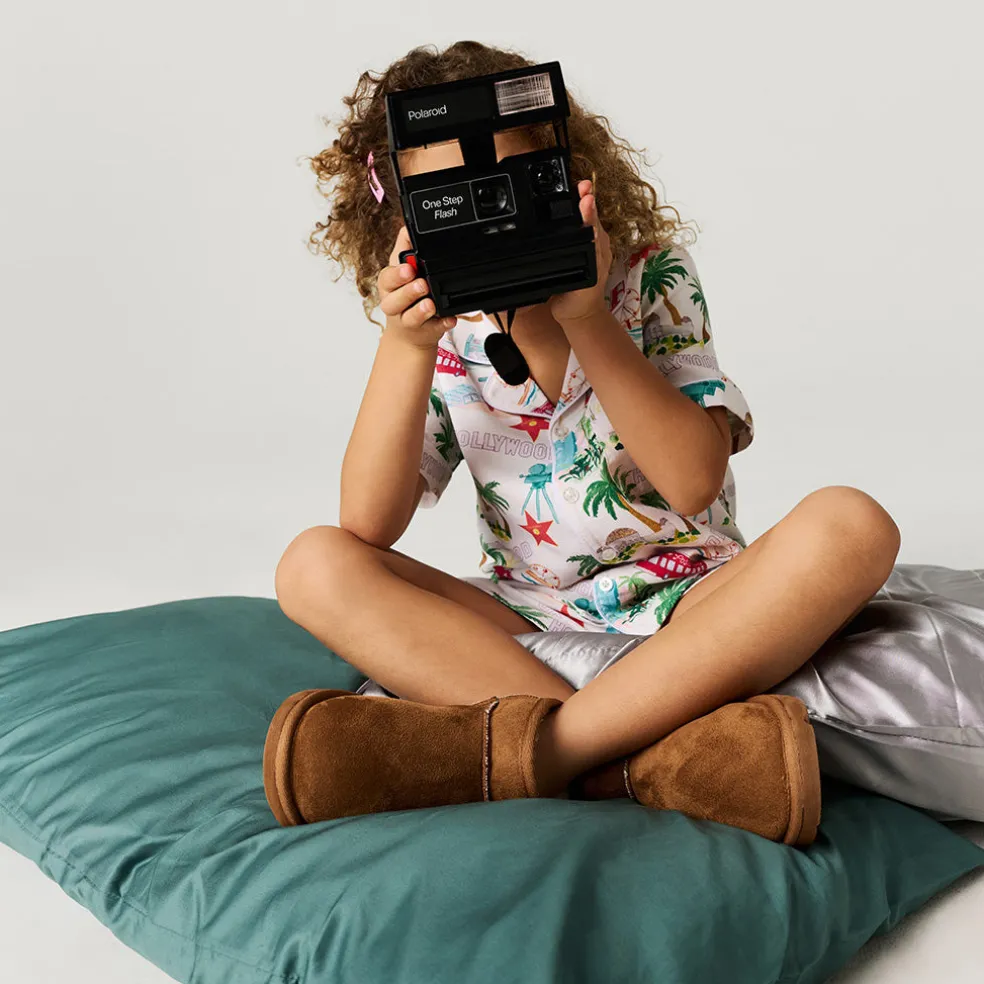 Twill Pajama Short Set