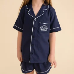 Twill Pajama Short Set