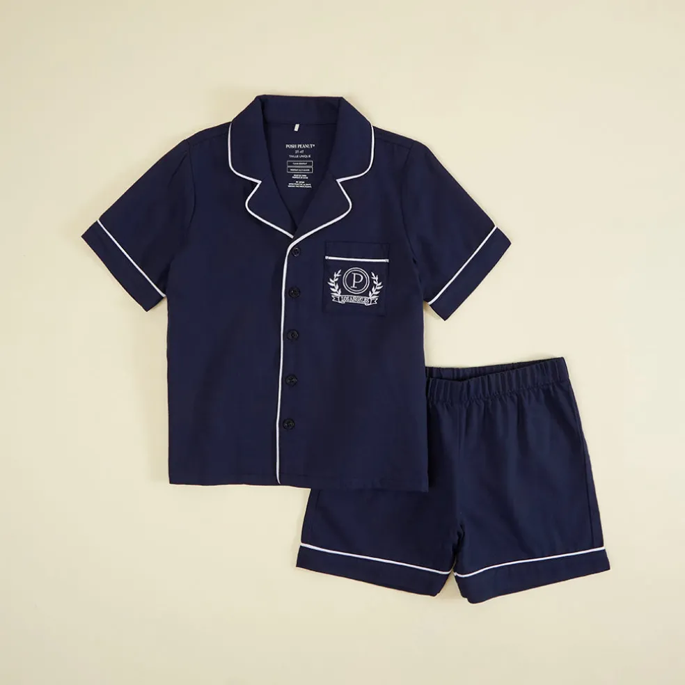 Twill Pajama Short Set